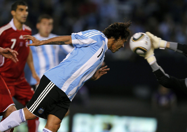 熱身賽：阿根廷主場5:0大勝加拿大