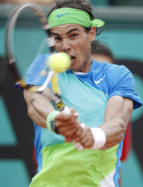 法網：納達爾取得開門紅 薩芬娜爆大冷