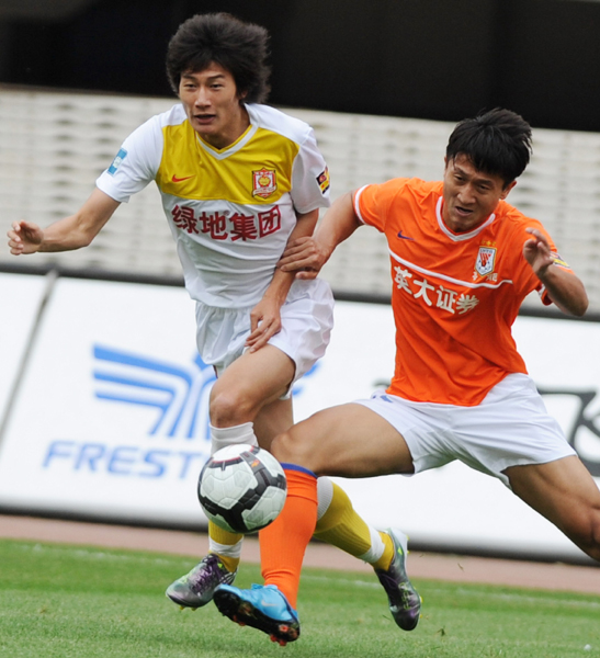 中超：國(guó)安五輪不勝 魯能遭遇首敗