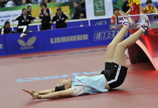 世乒賽：中國女乒夢碎莫斯科 男乒勇奪五連冠