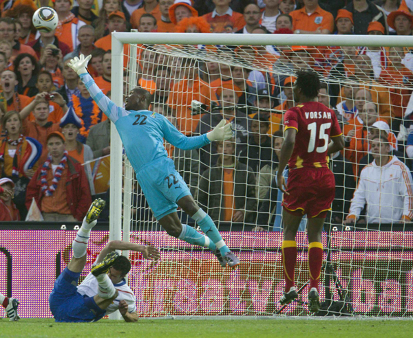 熱身賽：范德法特傳射造點球 荷蘭4:1大勝加納