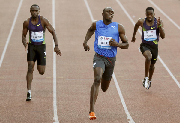鉆石聯賽洛桑站：博爾特復出稱霸 羅伯斯奪第五冠
