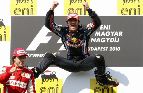 F1匈牙利站韋伯獲勝