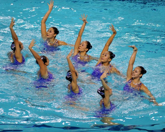 花游世界杯：中國隊獲得集體項目亞軍