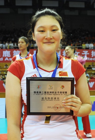 女排亞洲杯：中國隊3:0橫掃泰國奪冠