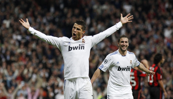 歐冠：皇馬2:0完勝米蘭 羅馬主場告負