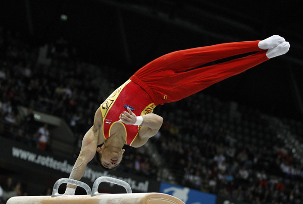 體操世錦賽：中國男團奪得四連冠