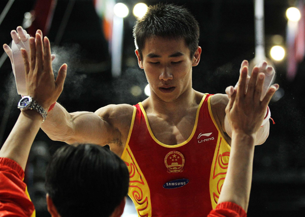 體操世錦賽：中國男團奪得四連冠