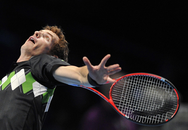 ATP總決賽：穆雷輕取索德林 費德勒橫掃費雷爾