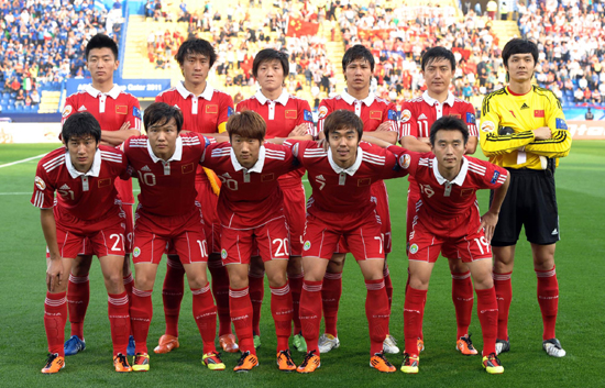 亞洲杯：中國隊2:0完勝10人科威特 取得開門紅