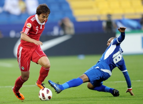 亞洲杯：中國隊2:0完勝10人科威特 取得開門紅