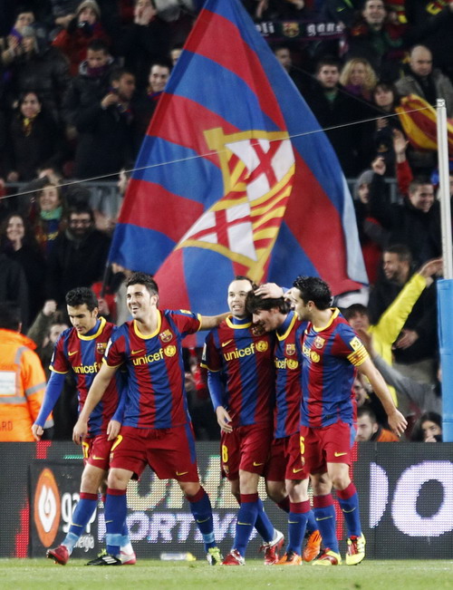 國王杯：梅西比利亞佩德羅破門 巴薩5:0狂勝