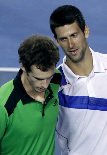 澳網男單小德三盤完勝穆雷 摘取生涯第二座大滿貫