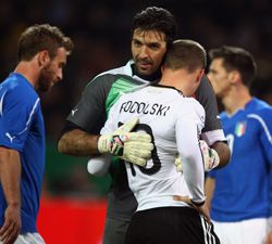 熱身賽：意大利替補救主客場1:1德國