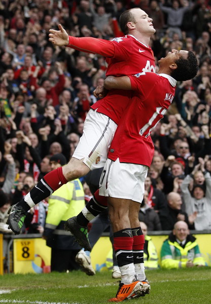 英超：魯尼超級世界波絕殺納尼傳射 曼聯2:1勝曼城