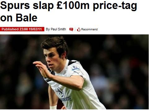 曼聯(lián)引援遭阻 熱刺為吉格斯接班人標(biāo)價(jià)1億