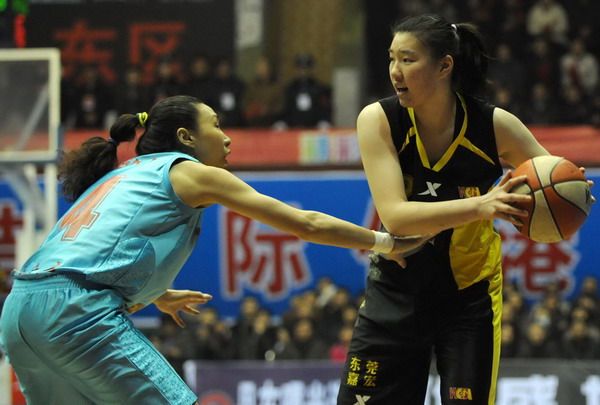 WCBA:沈部65:64廣東奪總冠軍