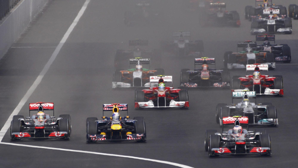 F1大獎賽中國站：漢密爾頓奪冠