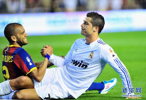 高清-C羅加時絕殺 皇馬1-0勝巴薩時隔18年奪冠