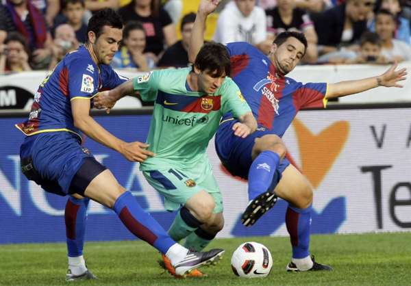 西甲：巴塞羅那提前兩輪奪冠 豪取3連冠第21次稱王