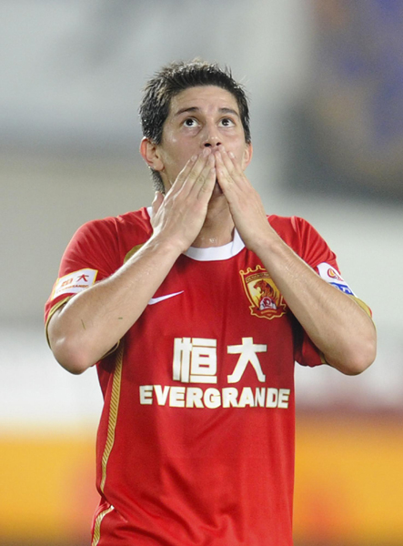 中超：孔卡首秀恒大破門 亞軍撲朔迷離