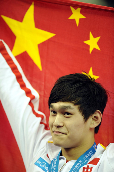 世游賽：孫楊800自由泳摘男泳首金 圓世界冠軍夢(mèng)