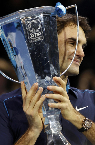 ATP總決賽：費德勒勝特松加捧杯 奪職業生涯第70冠