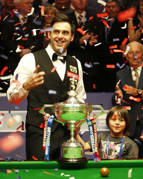 斯諾克世錦賽：奧沙利文第四次奪冠