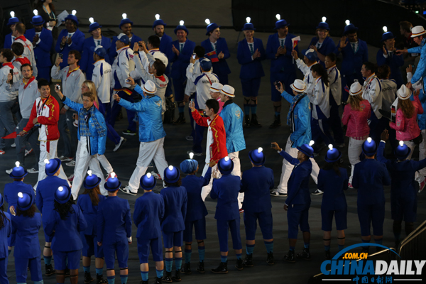 歡樂而榮耀：倫敦奧運會閉幕