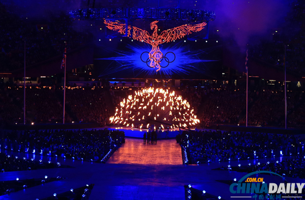 歡樂而榮耀：倫敦奧運會閉幕