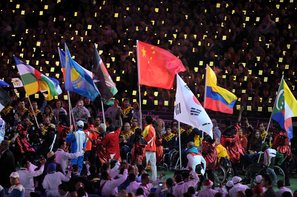 倫敦殘奧會閉幕