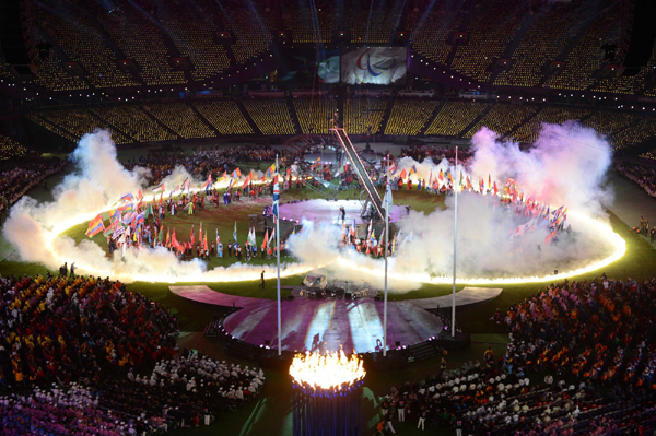 倫敦殘奧會(huì)閉幕