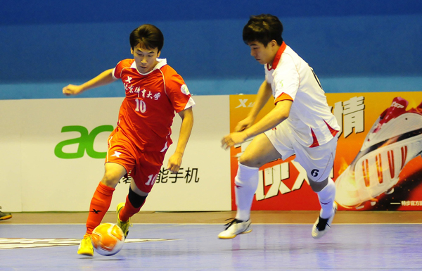 特步大五聯賽半決賽：北體大10:7斬獲首個總決賽名額