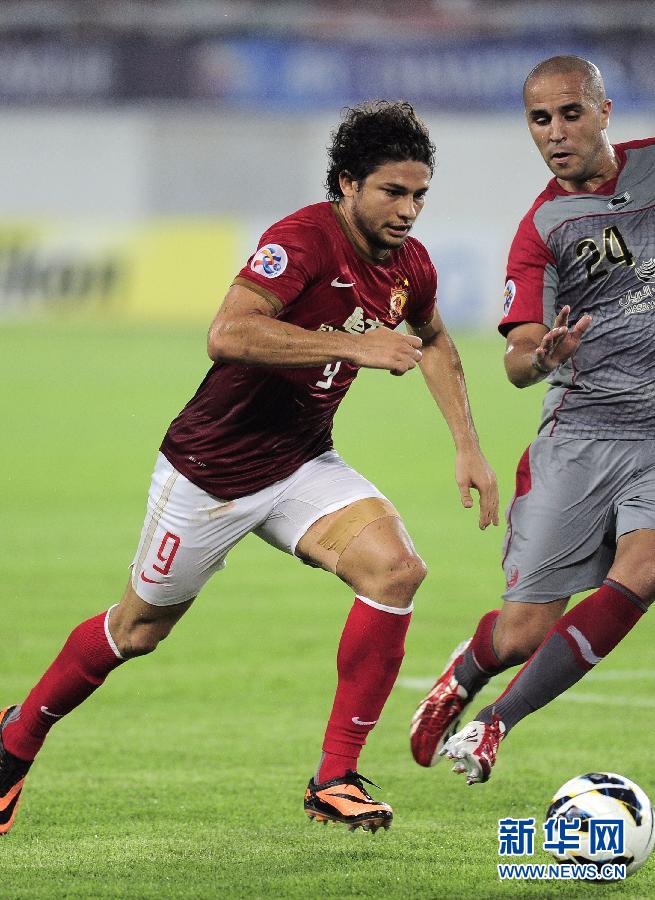 亞冠：孔卡埃神建功 恒大2:0主場勝萊克維亞