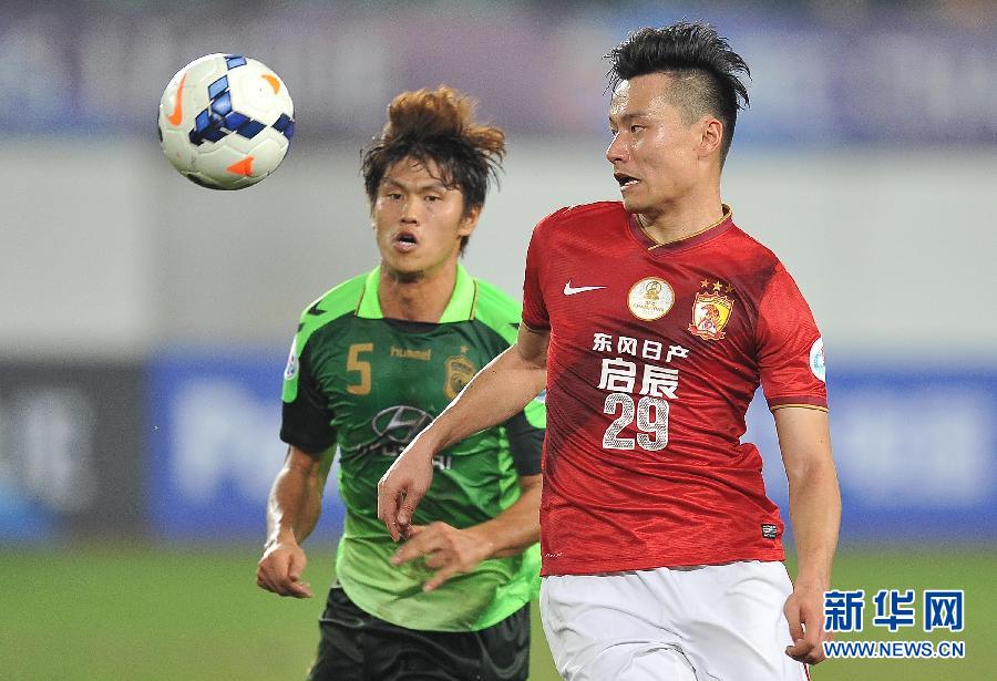 亞冠：里皮臨陣換兵演神奇 恒大破全北主場首擒韓