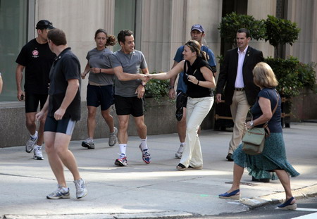 French first lady performs in New York