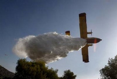 Athens fires recede but officials still wary