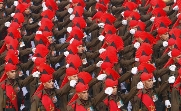 India rehearses Republican Day parade